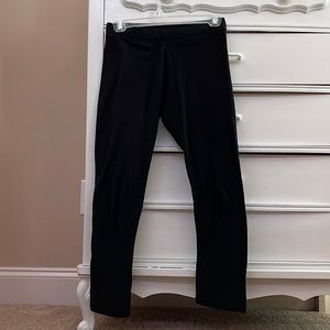 black fuzzy leggings!!